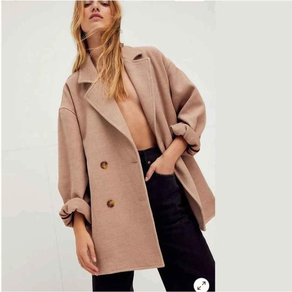 Free People Hannah Super Soft Oversized Blazer - Picture 1 of 8